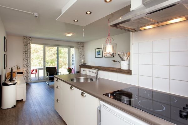 Keuken - Appartement in Hollum bij de Zee in Ameland (4)