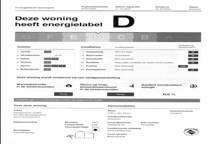 Voorzieningen bij Marie aan Zee in Noordwijkerhout