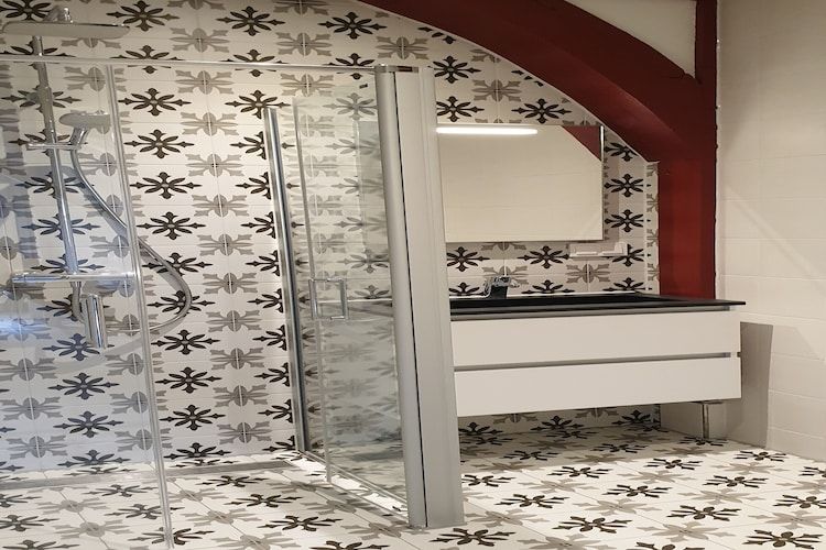 De badkamer van Het Wambuis in Den Hoorn- Texel