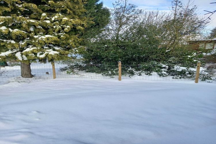 De buitenkant van Huisje 84 in Stegeren