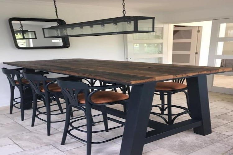 De keuken van Villa Bosrijk in Zeewolde