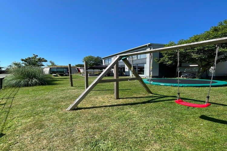 De tuin van De Slaapfabriek in Teuge