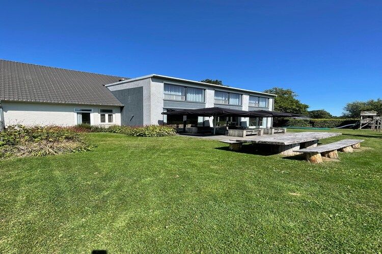 De tuin van De Slaapfabriek in Teuge